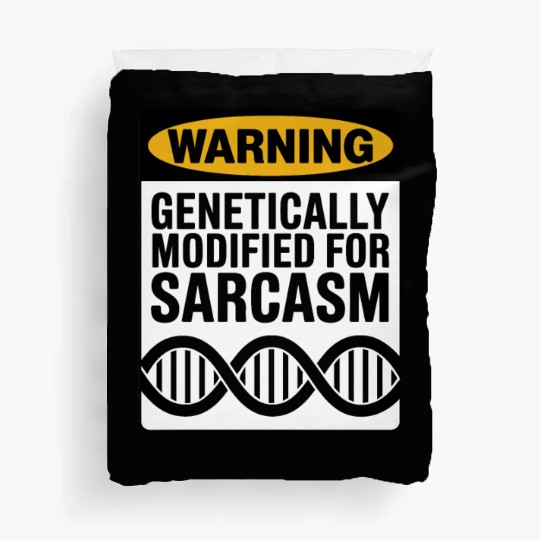 Sarcastic Genealogy DNA Test Genetics Biologist Duvet Covers