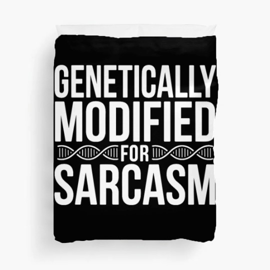 Sarcastic Genealogy DNA Test Genetics Biologist Duvet Covers