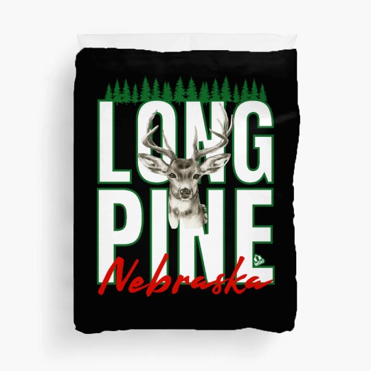 LONG PINE NEBRASKA DEER Family Design Duvet Covers
