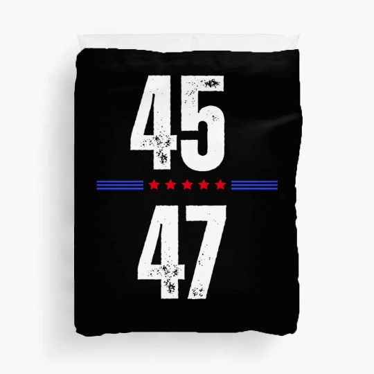 Donald Trump 45 47 President Trump Duvet Covers