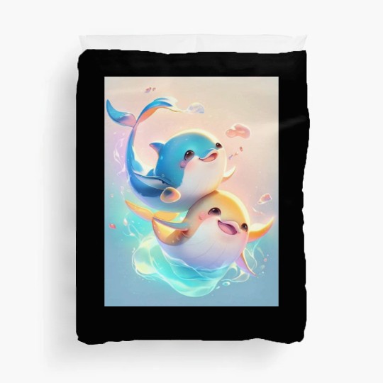 Happy birthday bevels tuna Duvet Covers