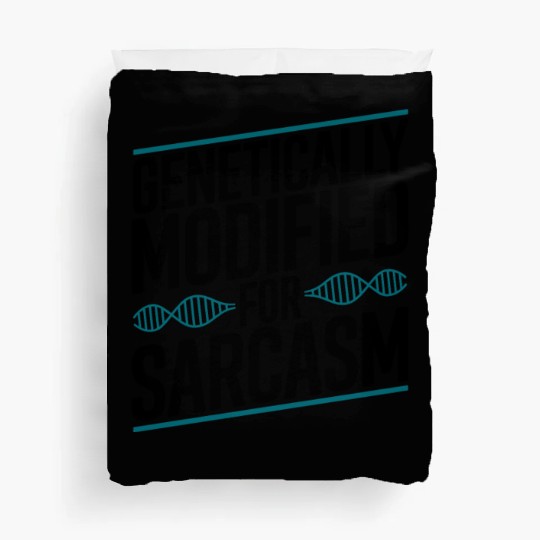 Sarcastic Genealogy DNA Test Genetics Biologist Duvet Covers