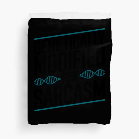 Sarcastic Genealogy DNA Test Genetics Biologist Duvet Covers