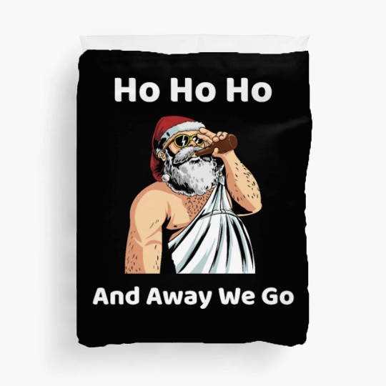 Ho Ho Ho And Away We Go Duvet Covers
