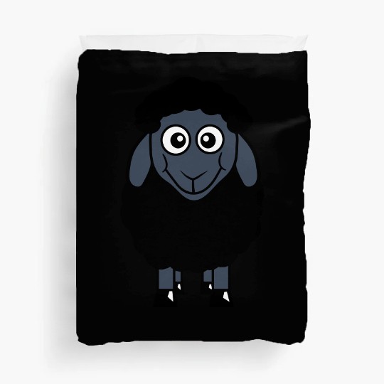 Black Sheep Small Cute Funny Lamb Cool Comic Sweet Duvet Covers