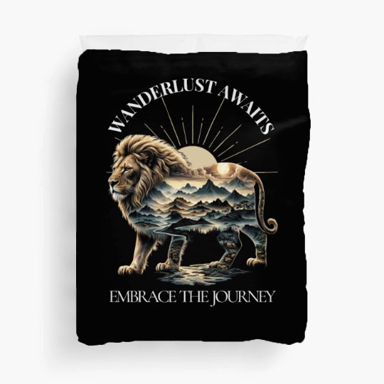 Wanderlust Awaits: Embrace the Journey Duvet Covers