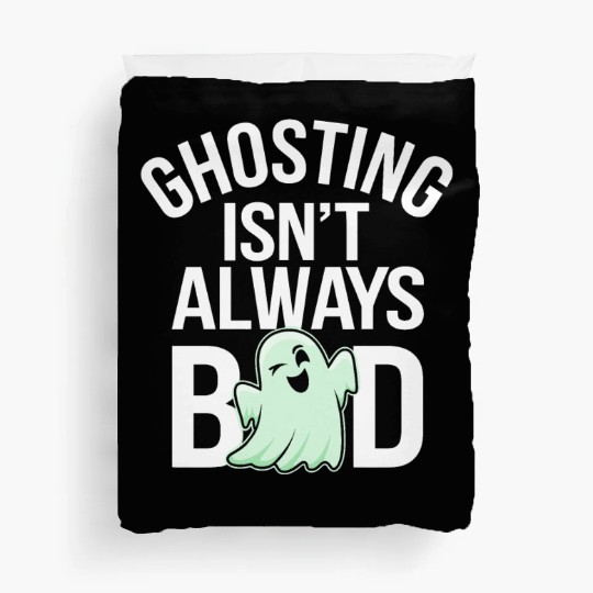 Paranormal Comedy Funny Ghost Humor Lighthearted Duvet Covers