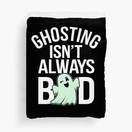 Paranormal Comedy Funny Ghost Humor Lighthearted Duvet Covers