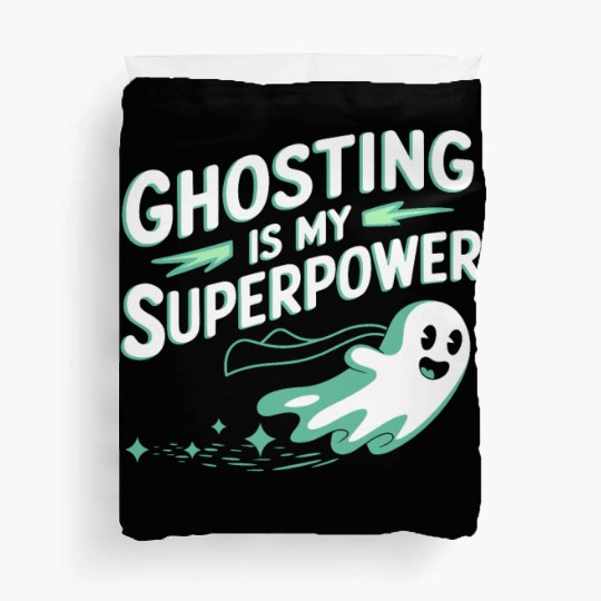 Paranormal Comedy Funny Ghost Humor Lighthearted Duvet Covers