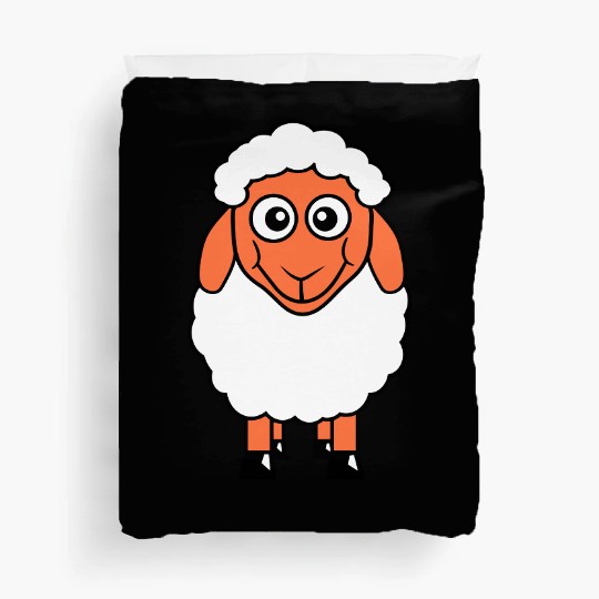 Sheep Baby Standing Cute Lamb Child Cool Comic Fun Duvet Covers
