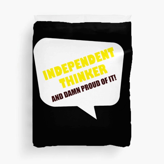 Independent Thinker Duvet Covers