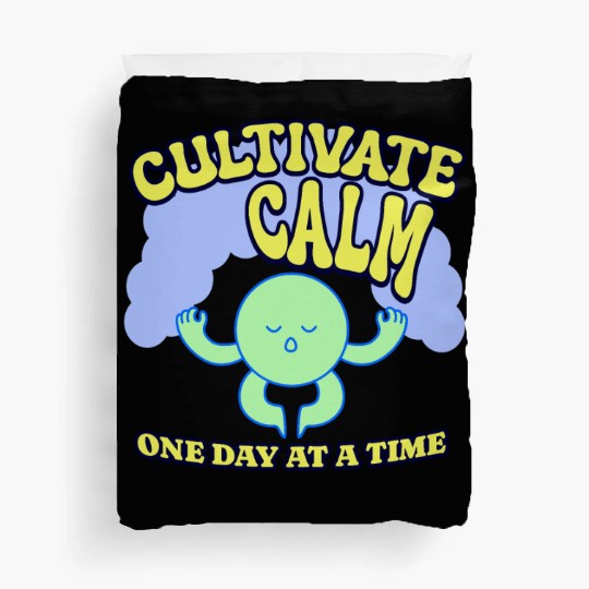 Cultivating Calm One Day At A Time Peaceful Duvet Covers