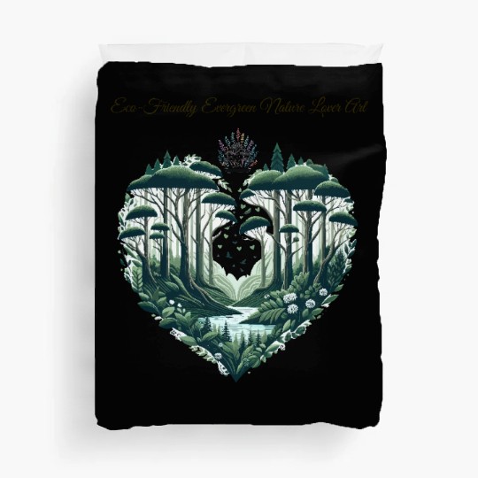 Evergreen Nature Lover Art Duvet Covers