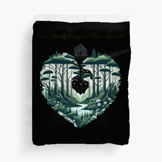 Evergreen Nature Lover Art Duvet Covers