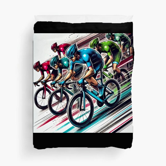 Bike Race Duvet Covers