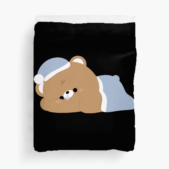 Tired Brown Bear Duvet Covers