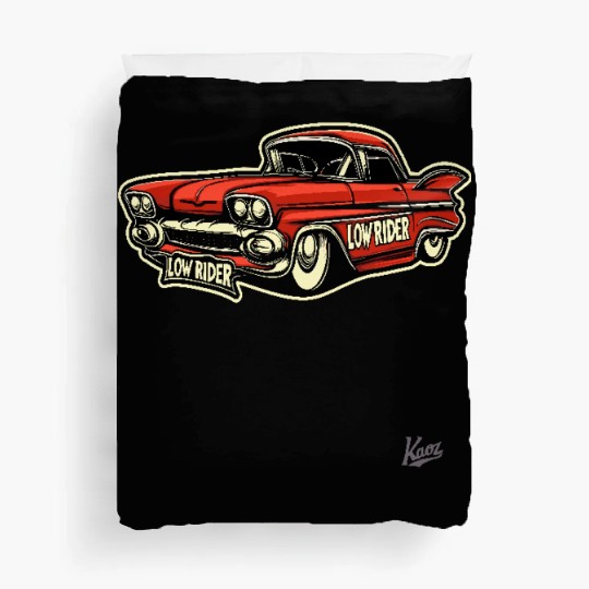 Classic Cholo Lowrider Car Duvet Covers