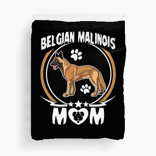 Belgian Malinois Mom dog lover Duvet Covers