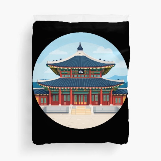 Old school Chinese kung fu Duvet Covers