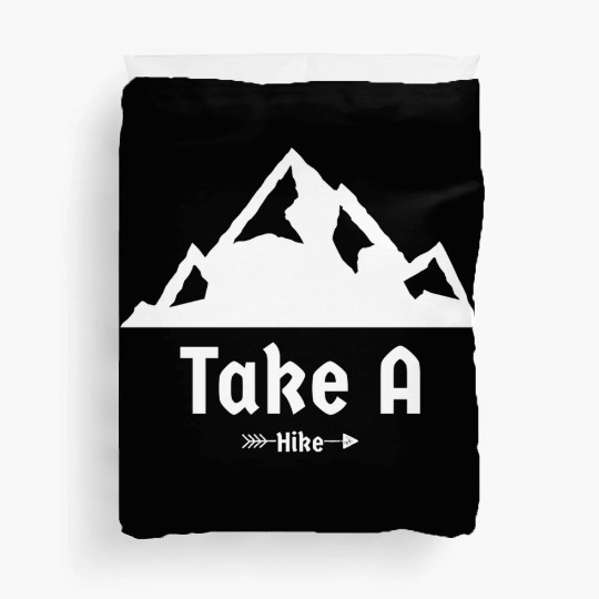 Take a Hike – Mountain Hike Adventure Duvet Covers Duvet Covers
