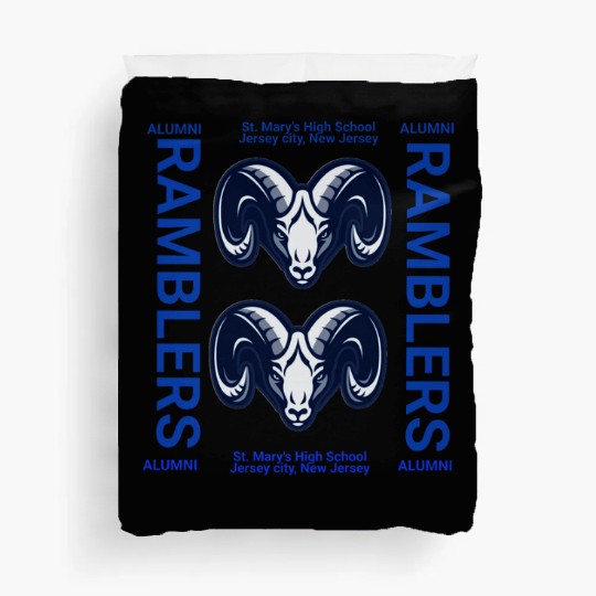 RAMBLERS AT St MARY S HIGH School JCNJ Duvet Covers