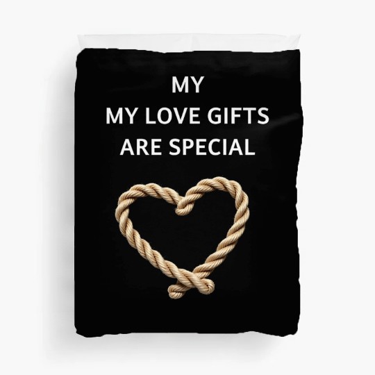 Funny BDSM Valentine My Love Gifts Are Special Duvet Covers