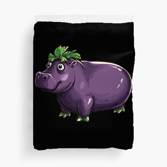 Hip Eggplant Duvet Covers