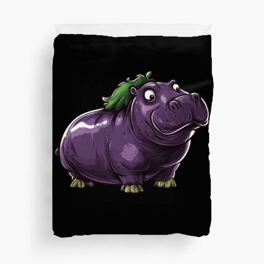 Hip Eggplant Duvet Covers