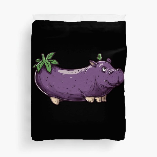 Hip Eggplant Duvet Covers
