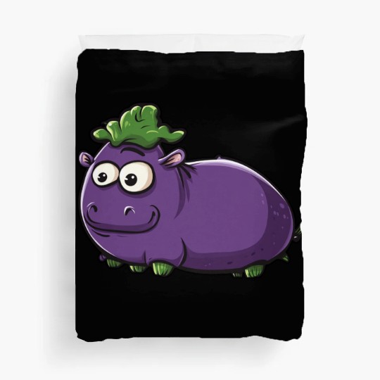 Hip Eggplant Duvet Covers