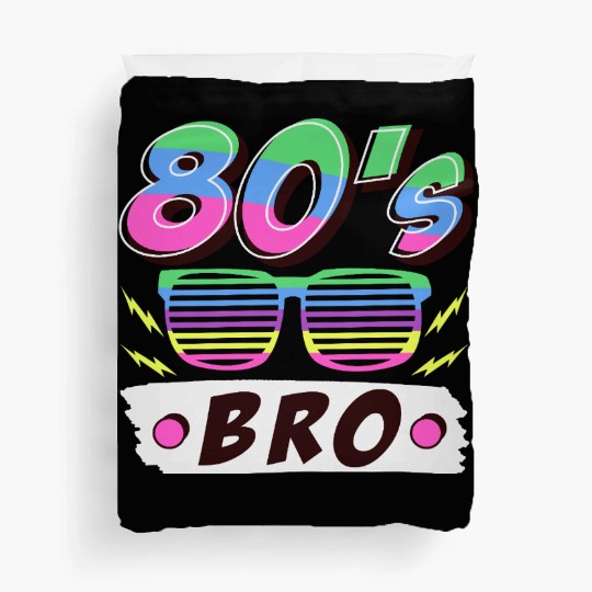 Retro 80s Style design – Perfect for Nostalgia Fa Duvet Covers