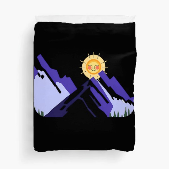Sun & Mountains Duvet Covers