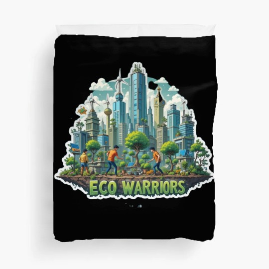 Fight for the Future: Eco Warriors for a Greener T Duvet Covers