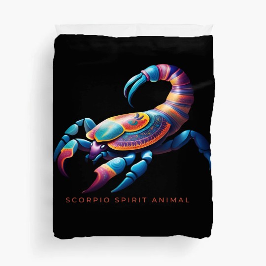 Scorpio Spirit Animal Scorpion Alebrije Male Duvet Covers