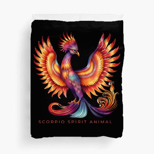 Scorpio Spirit Animal Phenix Alebrije Female Duvet Covers