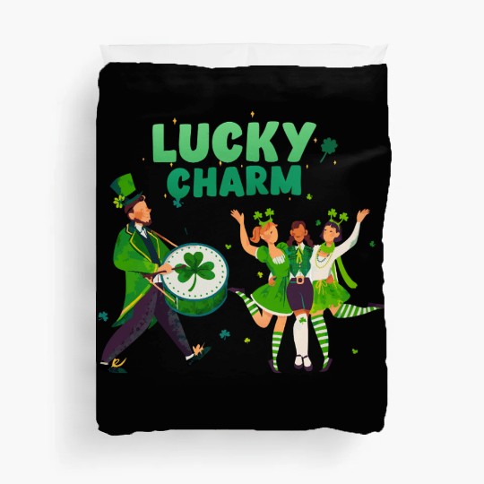 Lucky Charm Unisex Lightweight Crewneck Duvet Covers