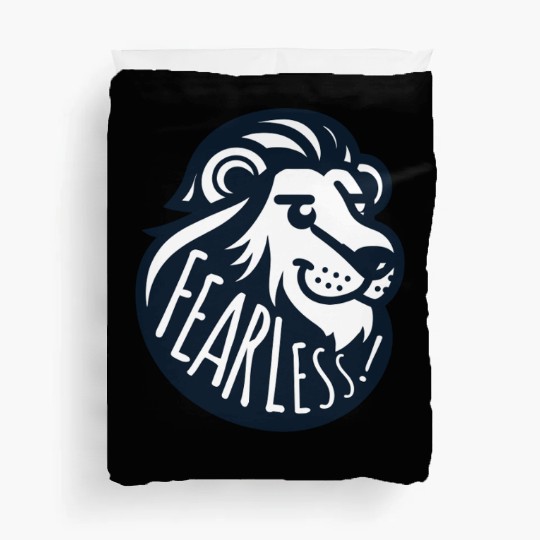fearless lion Duvet Covers
