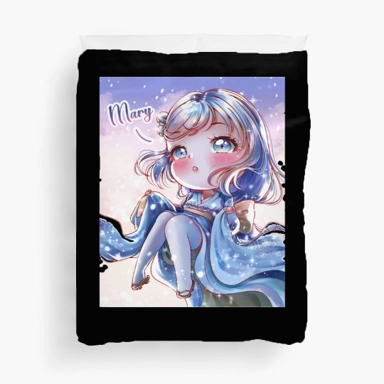 Legendary Chibi Mary Active Duvet Covers