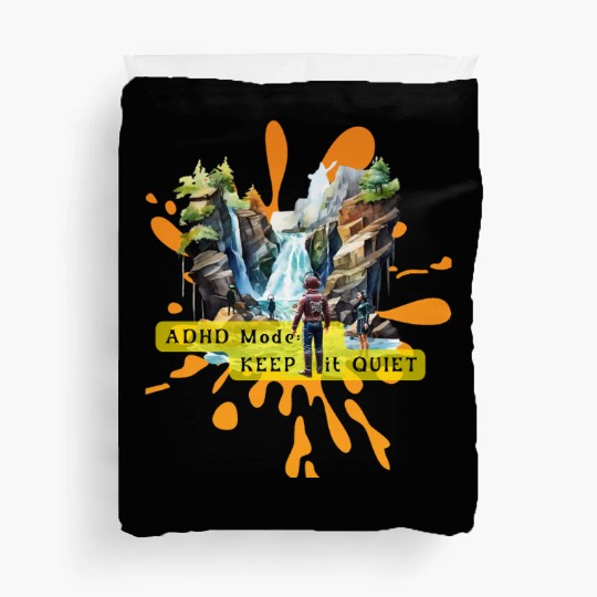 NEURODIVERGENT adhd noise Duvet Covers