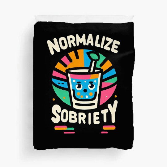 Normalize Sobriety 9 Duvet Covers