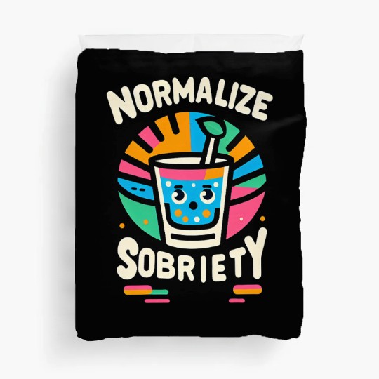 Normalize Sobriety 9 Duvet Covers