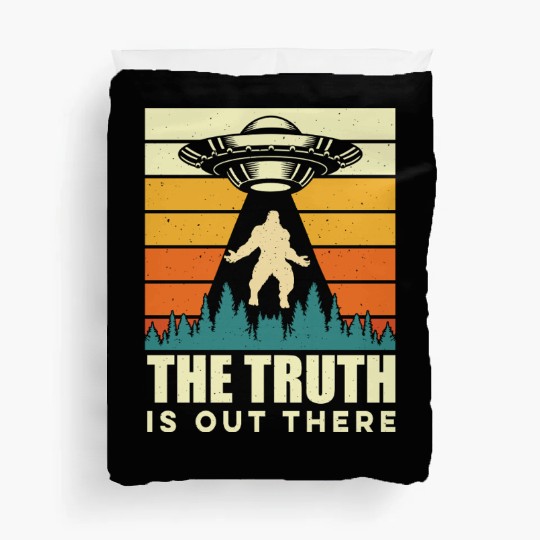 UFO-Bigfoot Yeti Sasquatch Duvet Covers