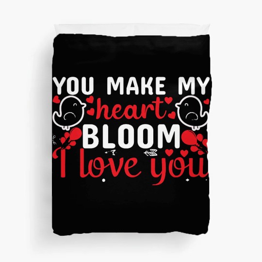 You Make My Heart Go BOOM, Love You Duvet Covers