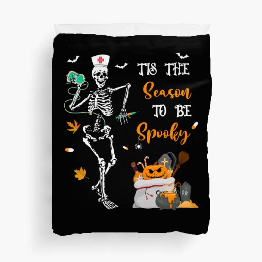 Tis The Season To Be Spooky Nurse Duvet Covers