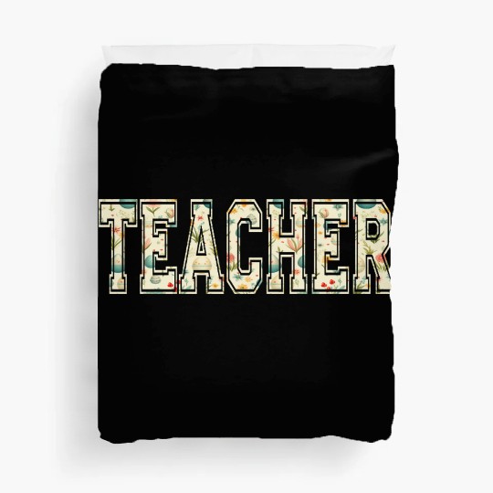 Teacher Easter Cute Teacher Easter Bunny Gifts Duvet Covers