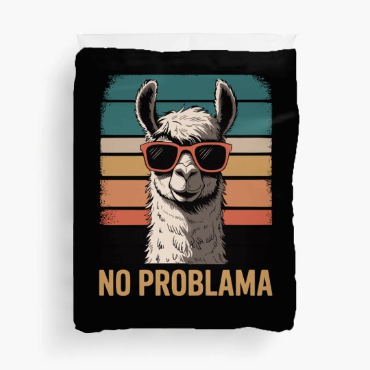 No Problama Llama Duvet Covers