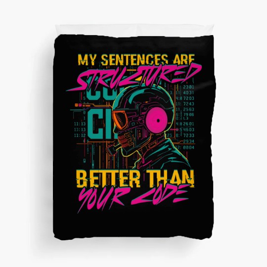 Computer Linguist Duvet Covers