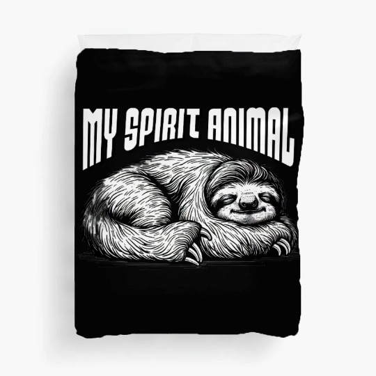 My Spirit Animal – Sleeping Sloth Duvet Covers