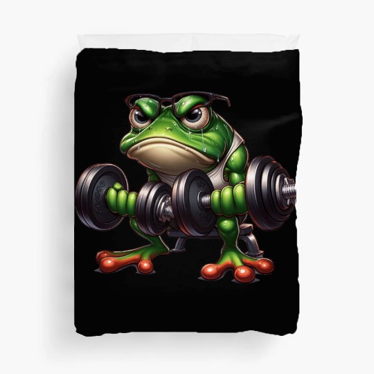 Ribbit & Rip Frog Duvet Covers