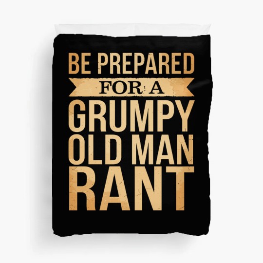 Grumpy Old Man Duvet Covers